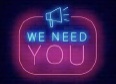 We need you