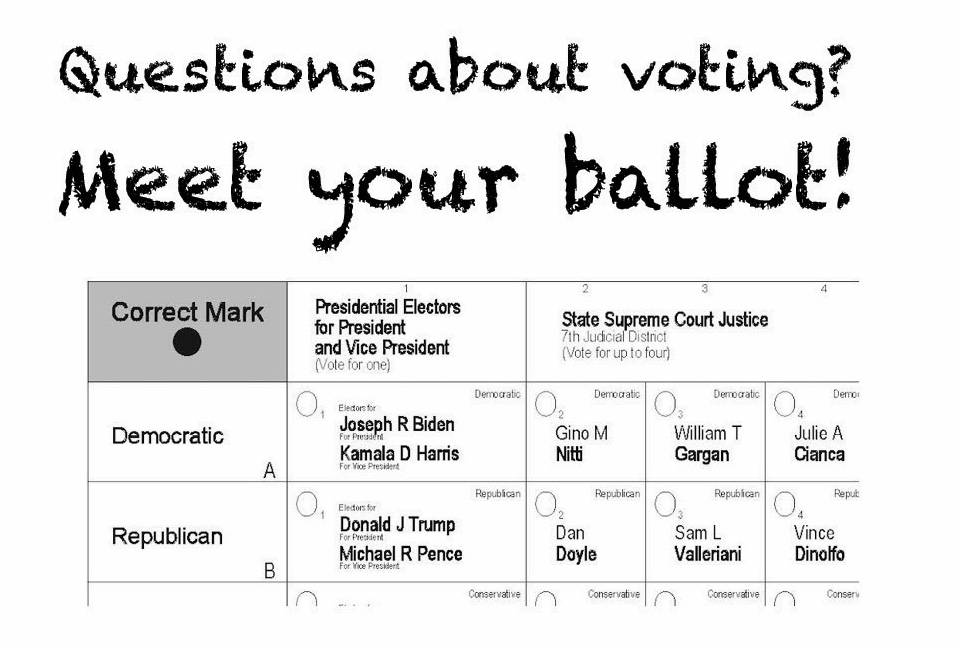 Questions about voting? Meet your ballot!